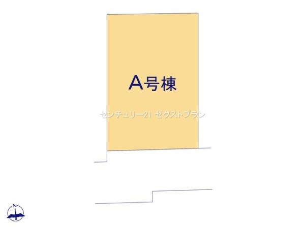 高崎市並榎町A号棟の区画図|区画図