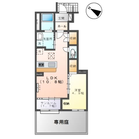 富山市山室新築アパートの間取り