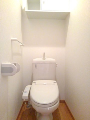 ベル・ガーデンＣのトイレ|トイレもきれいです
