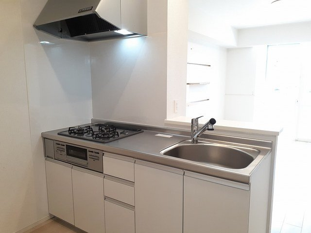 ラフレシール戸破のキッチン|使いやすいキッチンです