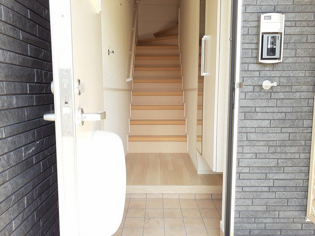 ラフレシール戸破の玄関|ゆったりとした玄関です