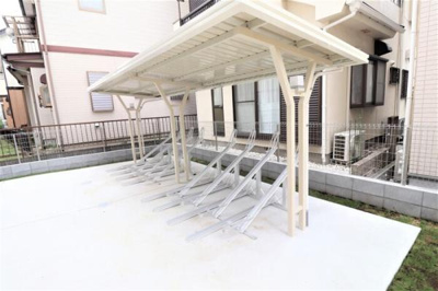 【その他共用部分】 | エクレール | 屋根付き駐輪場あり！