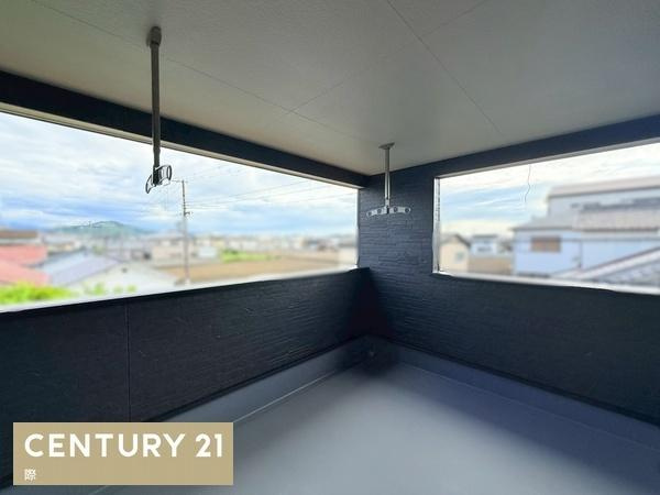 和歌山市北出島第1-1号棟　新築戸建のバルコニー