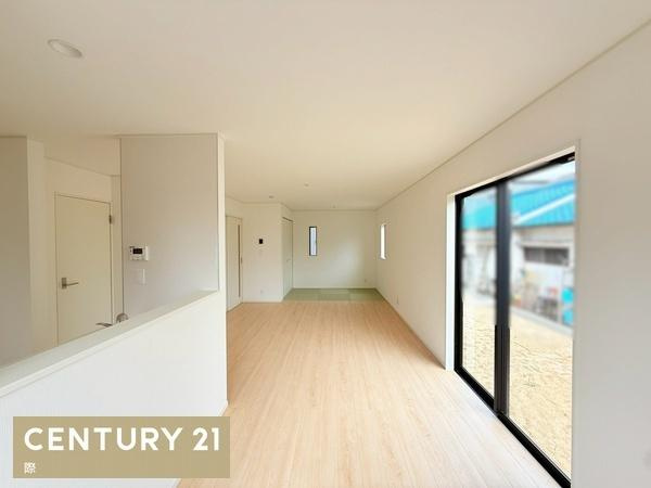 和歌山市北出島第1-1号棟　新築戸建の居間・リビング