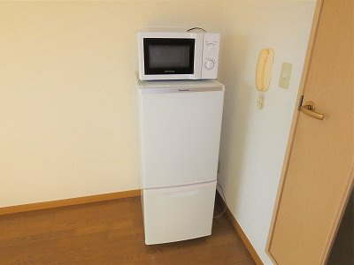 レオパレスファーストステージＳのその他|電子レンジ、冷蔵庫完備