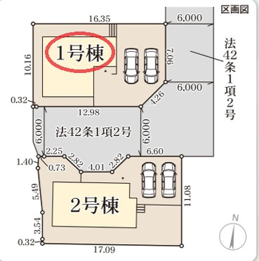 【区画図】 | リーブルガーデン大津市和邇中３期 | 区画図