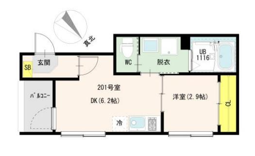 【間取り】 | アルテアテラス池袋