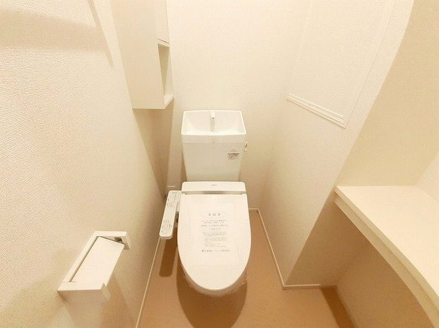 【トイレ】 | カーサ　中畑 | 落ち着いたトイレです