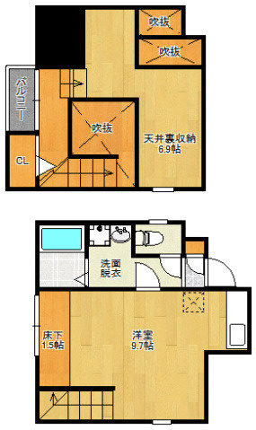 MAISONETICparkplaceの間取り