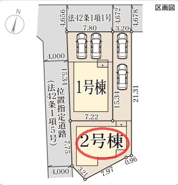 【区画図】 | リーブルガーデン枚方市東香里元町４期 | 区画図