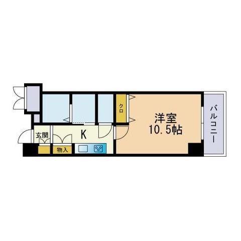 メープル博多倶楽部の間取り