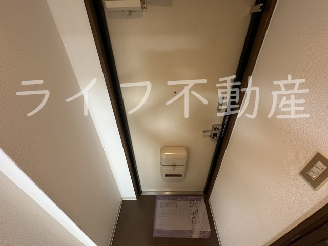 リバーサイド瓢箪山の玄関|ゆったりとした玄関です