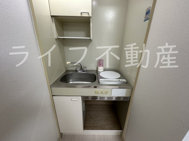 リバーサイド瓢箪山のキッチン|使いやすいキッチンです