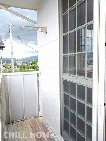 グリーンヒルズのバルコニー|当社、チルホームのHPもご覧ください(^^)/物件情報多数♪
