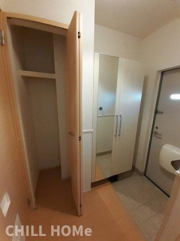 ノースヴィレッジⅣ　Ｃの玄関|当社、チルホームのHPもご覧ください(^^)/物件情報多数♪
