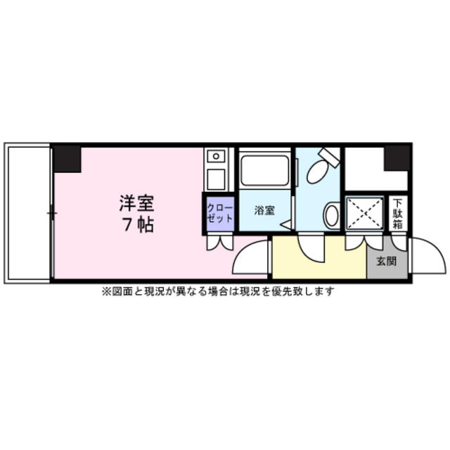 菊名フラットの間取り