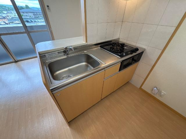 Ｌａ　Ｖｉｅ　ｅｎ　ｒｏｓｅ　ｈｉｌｌのキッチン|キッチン