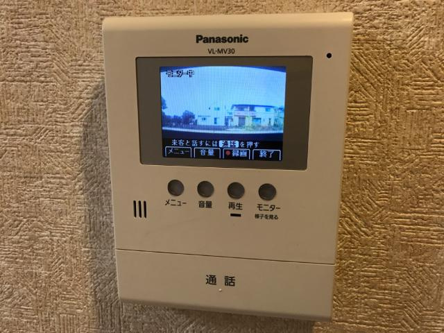 サンコートの内装|カメラ付インターホン