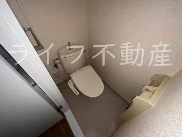 クレスト・シティー・ビューのトイレ|シンプルで使いやすいトイレです