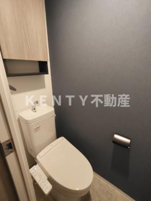 【トイレ】 | ZOOM蒲田EAST | 落ち着いた色調のトイレです