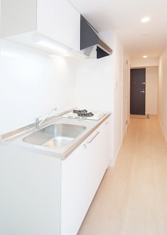 新品家具付きマンション渡辺通30(KaGood福岡)のキッチン