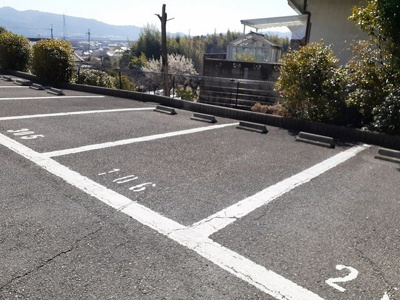 【駐車場】 | ウィンズヒル | 駐車場です