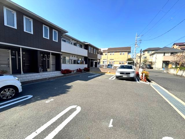 Villa Galibierの駐車場