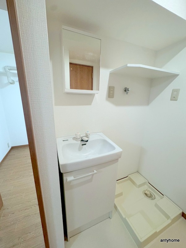 第5田村マンション　仲介手数料無料の洗面所