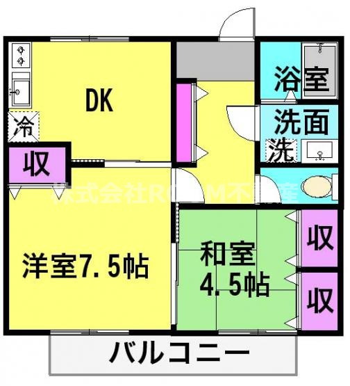 S・Tハイツの間取り