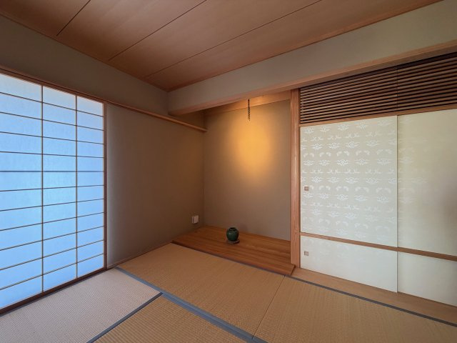 丹波篠山市東岡屋　中古戸建の和室|客間として使える落ち着いた空間♪