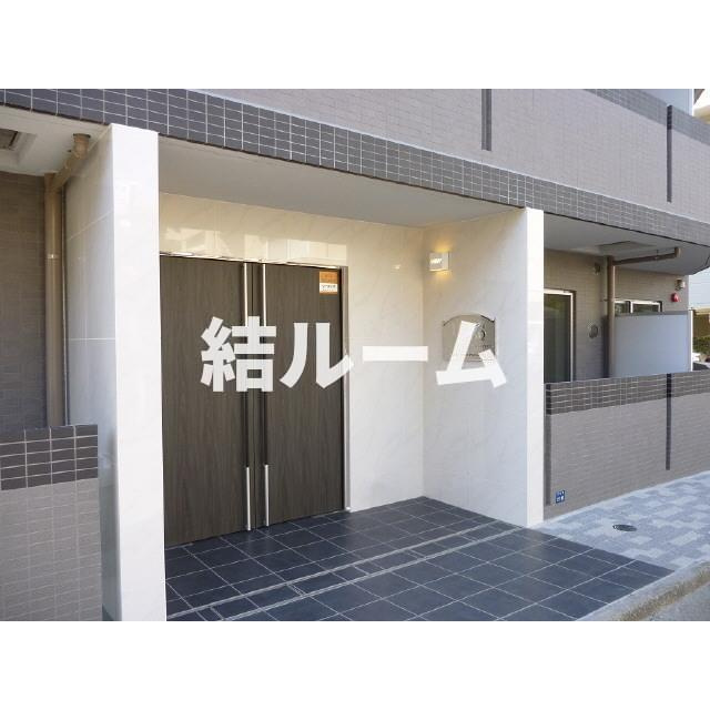 板橋区氷川町の賃貸マンションのエントランス