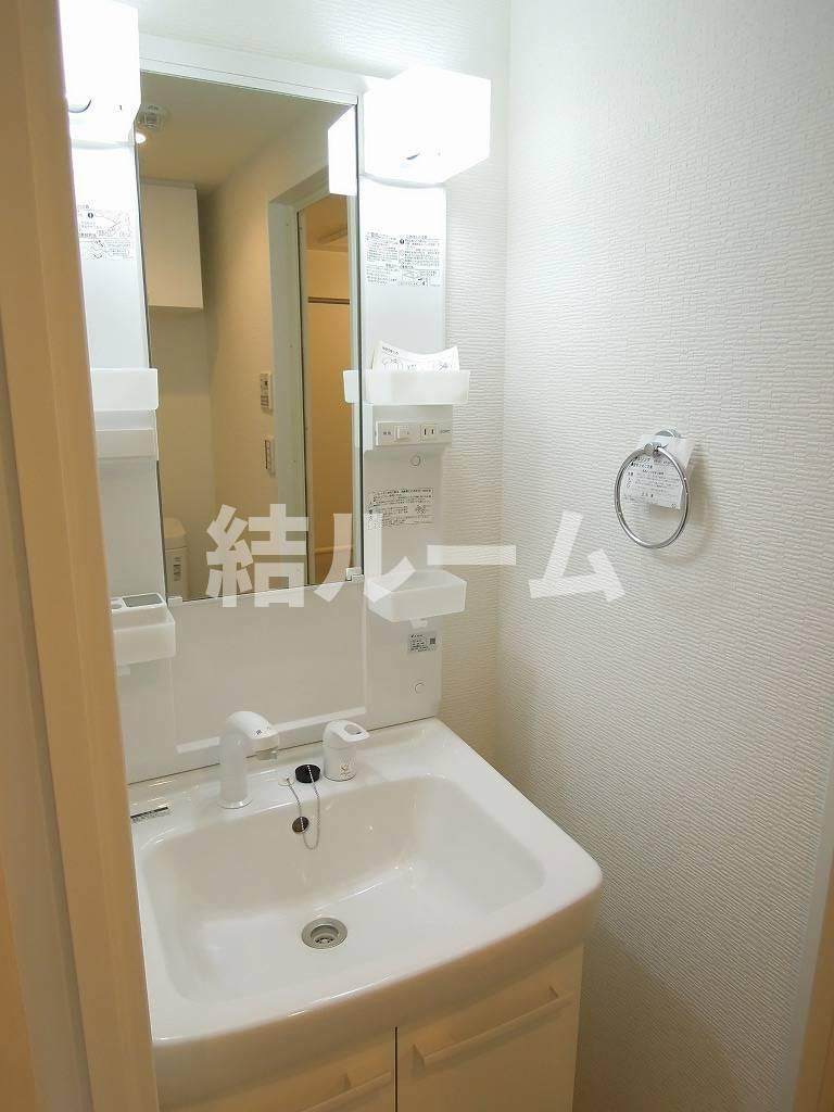 板橋区氷川町の賃貸マンションの洗面所