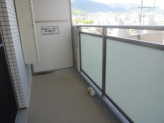 シー・クリサンス神戸のバルコニー