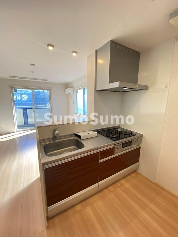 D-room地行のキッチン