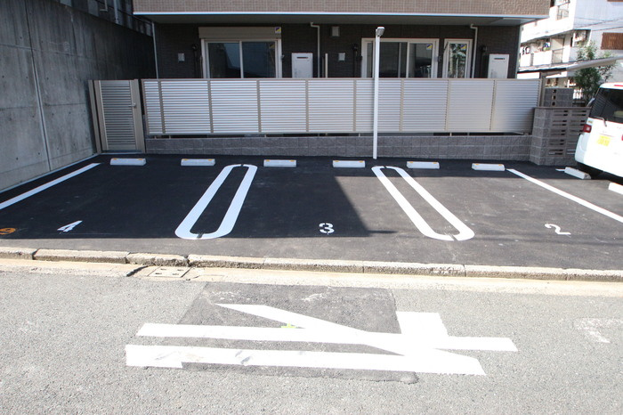D-room別府駅前の駐車場