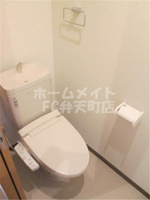 【トイレ】 | エグゼ大阪BAY | シンプルで使いやすいトイレです