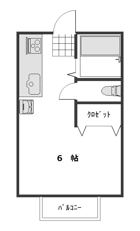 メゾン藤生の間取り
