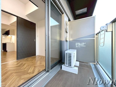 【バルコニー】 | ArtizA金山 | 広々としたバルコニーです