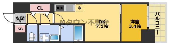 【間取り】 | ArtizA金山 | 間取りです。