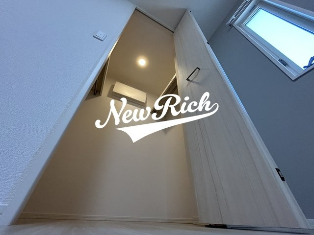 伊勢崎市連取元町のアパートの収納