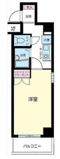 【間取り】 | クレアシオン南大塚 | 南西向きの角部屋なので、陽当たり・通風良好です！