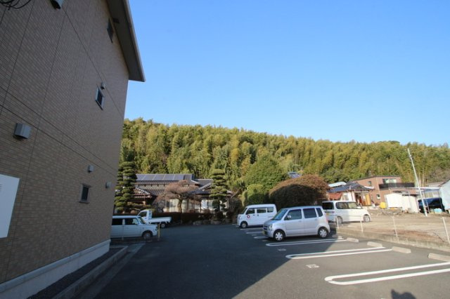 ネオグランデの駐車場