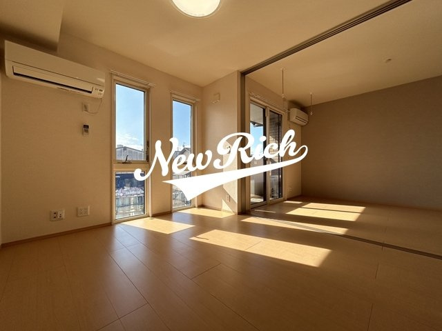前橋市上大島町のアパートの展望