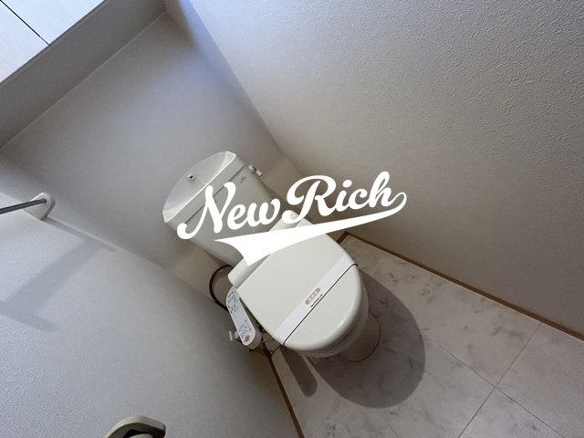 前橋市上大島町のアパートのトイレ