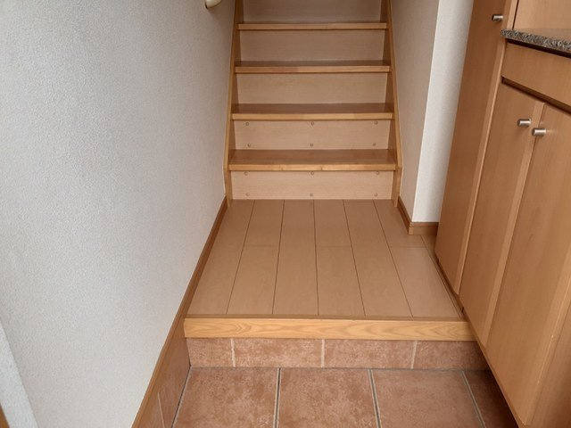 ジェルメ・ローズの玄関