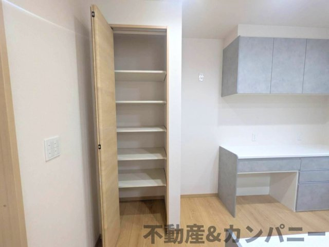 北井門5丁目の新築住宅　松山市北井門5丁目新築戸建の収納|収納スペース豊富です