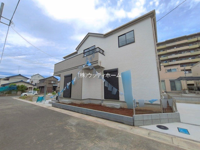 春日部市大枝　新築一戸建て　A号棟の外観