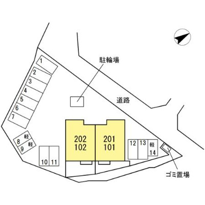 【区画図】 | D-ROOMグリーンヒルズ