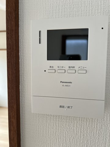 津山口Fアパートのセキュリティ|TV付インターフォン