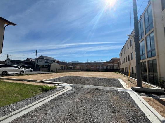 枝松3丁目　土地の外観